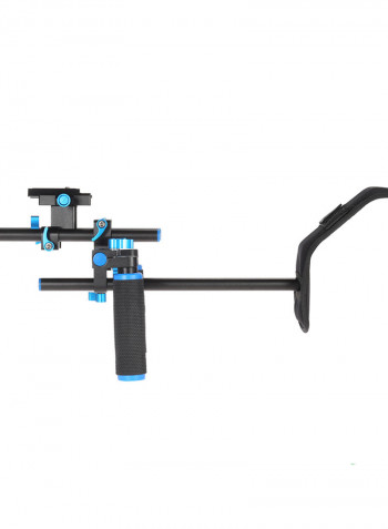 Shoulder Mount Support Rig Stabilizer Black/Blue