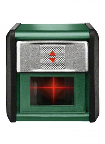 Cross Line Laser Level Green/Black/Silver 514x90x116millimeter