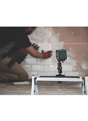 Cross Line Laser Level Green/Black/Silver 514x90x116millimeter