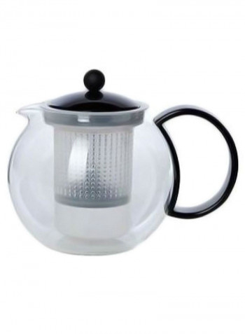 Assam Tea Press Black/Clear 14.8x15.5x19.4centimeter