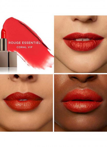 Rouge Essentiel Silky Cream Lipstick Coral Vif
