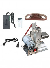 Multifunctional Electric Belt Sander Machine Kit Silver/Black/Brown
