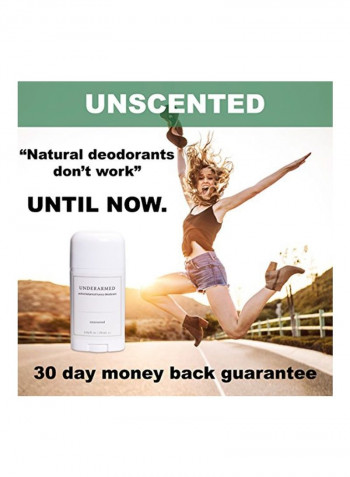 Under Armed Unscented Deodorant Stick 2.63ounce