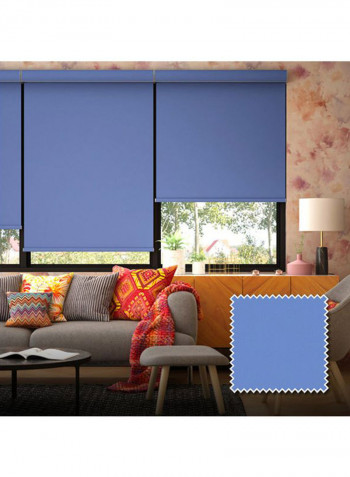 Single Sombras Blackout Window Shade Blue 120x200cm