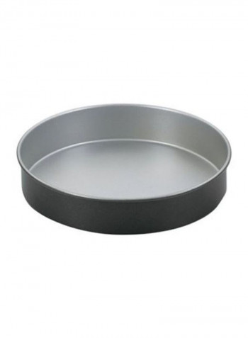 4-Piece Nonstick Bakeware Set Grey/Black Loaf Pan 9 inch, Square Cake Pan 9 inch, Round Cake Pan 9inch