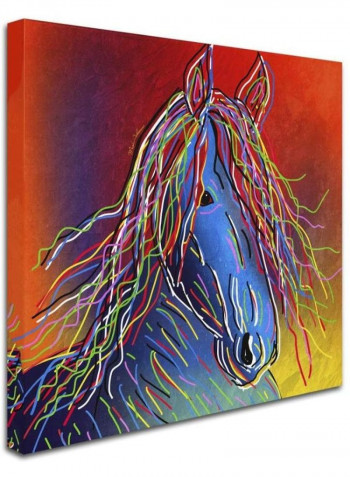 Canvas Wall Art Multicolour 14 x 14inch