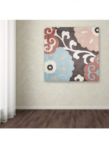Umbrella Skies Ii Canvas Wall Art Multicolour 14 x 14inch