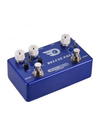 2-In-1 Deluxe Preamp Guitar Effect Pedal Boost Plus Classic Overdrive Effects