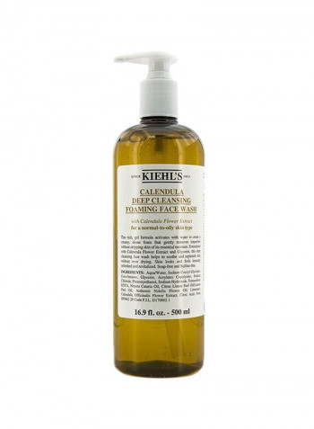 Calendula Deep Cleansing Foaming Face Wash 500ml