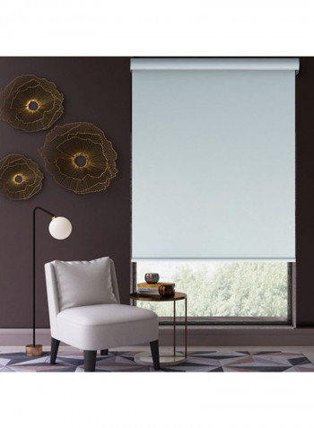 Single Sombras Roller Blackout Window Shade White 120x200cm