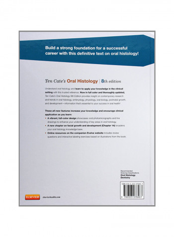 Ten Cate's Oral Histology: Development, Structure And Function Hardcover 8