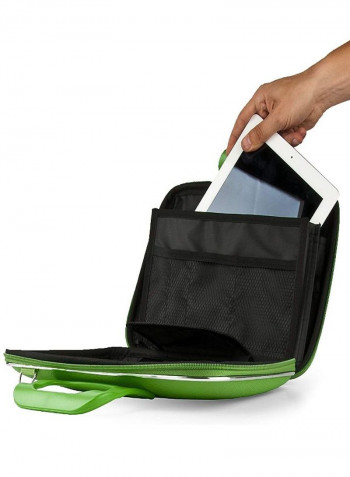 Cady Semi Hard Shell Protective Case For Apple With USB Cable 10.5inch Green