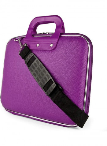 Cady Semi Hard Shell Protective Case For Samsung Galaxy Tablet With Headphones 10.5inch Purple
