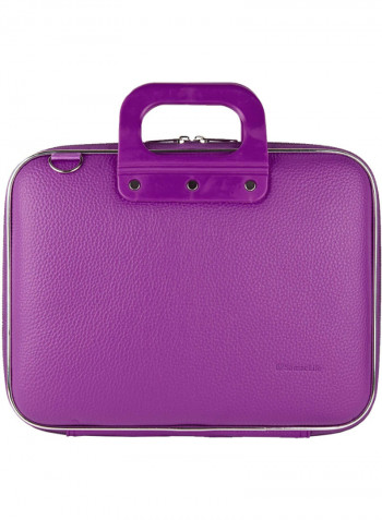 Cady Semi Hard Shell Protective Case For Samsung Galaxy Tablet With Headphones 10.5inch Purple