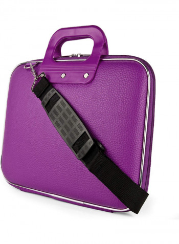 Cady Semi Hard Shell Protective Case For Samsung Galaxy Tablet With Headphones 10.5inch Purple