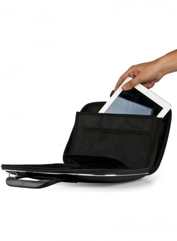 Cady Semi Hard Shell Protective Case For Samsung Galaxy Tablet With USB Cable 10.5inch Black
