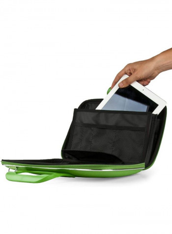Cady Semi Hard Shell Protective Case For Samsung Galaxy Tablet With USB Cable 10.5inch Green