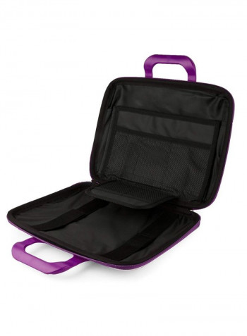Cady Semi Hard Shell Protective Case For Samsung Galaxy Tablet With USB Cable 10.5inch Purple