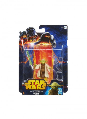 Star Wars Episode 3 Yoda Action Figure Toy Set