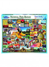 1000-Piece National Park Badge Puzzle Set 24 X 30inch