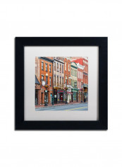 Georgetown Shops DC 2 Framed Wall Art Multicolour 11 x 11inch