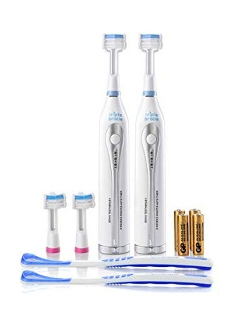 Sonic Electric Toothbrush Set White/Grey/Blue