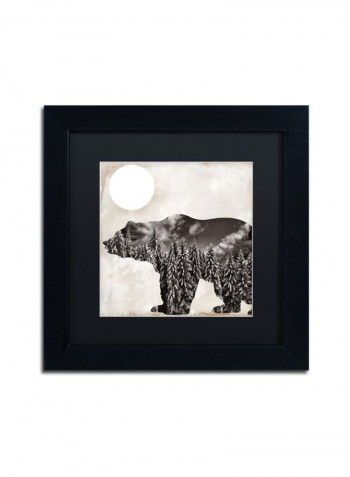 Going Wild VI Framed Wall Art Multicolour 11 x 11inch