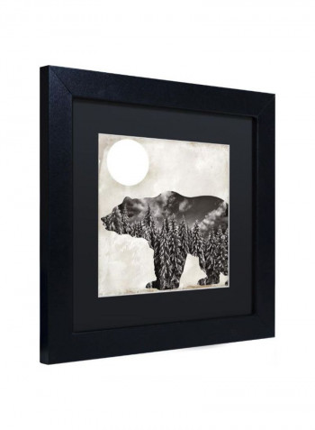 Going Wild VI Framed Wall Art Multicolour 11 x 11inch