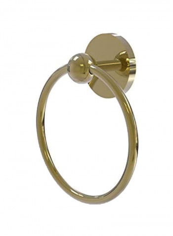 Skyline Collection Towel Ring Gold 6x6x7inch