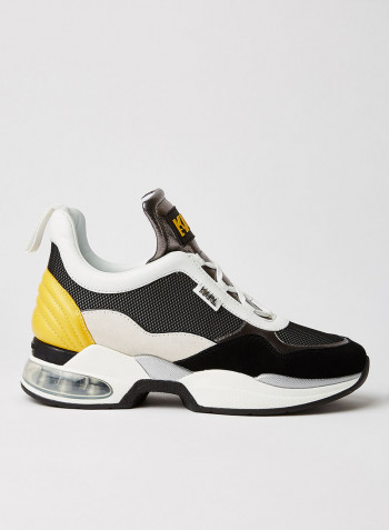 3D Logo Detailed Low Top Sneaker Multicolour