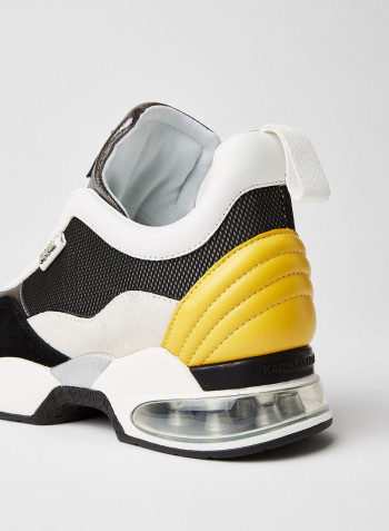 3D Logo Detailed Low Top Sneaker Multicolour