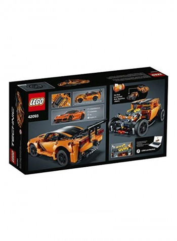 579-Piece Technic Chevrolet Corvette ZR1 Building Set