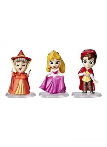 9-Piece Dolls With Castle Set