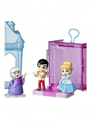 9-Piece Dolls With Castle Set