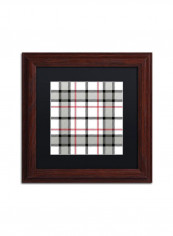 Group 04 A Wooden Framed Wall Art Multicolour 11 x 11inch
