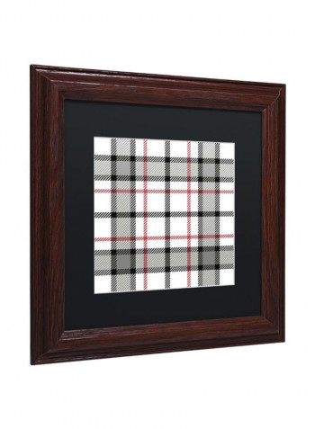 Group 04 A Wooden Framed Wall Art Multicolour 11 x 11inch