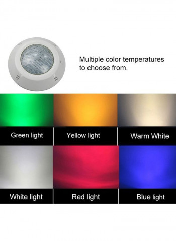 LED Swimming Pool Underwater Light White