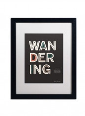 The Unexpected Artwork Framed Wall Art multicolour 11 x 14inch