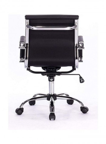 Ultimate Lowback Chair Black/Silver