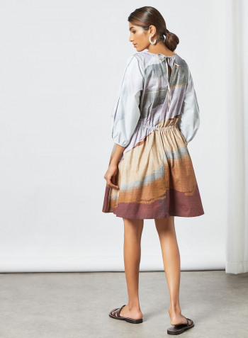 All-Over Print Dress Multicolour