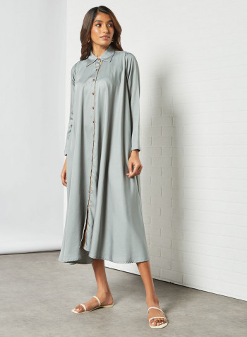Oversized Dress Pale Blue