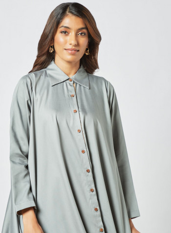 Oversized Dress Pale Blue