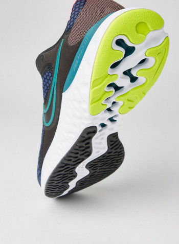 Renew Run 2 Running Shoes Black/Blackened Blue-Dk Teal Green-Sunse