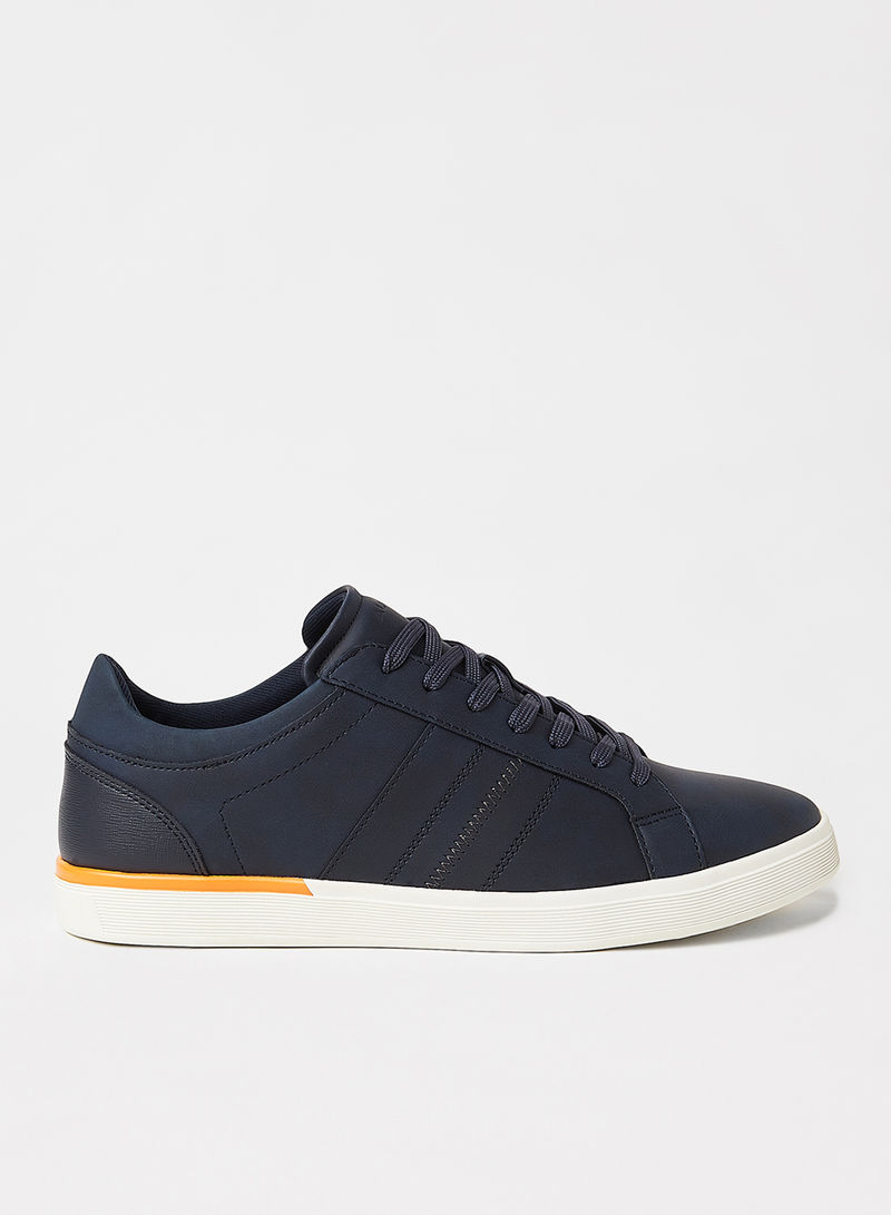 Tucuman Faux Leather Sneakers Blue