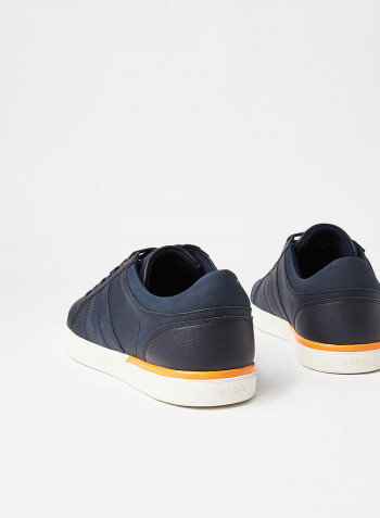 Tucuman Faux Leather Sneakers Blue