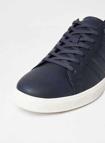 Tucuman Faux Leather Sneakers Blue