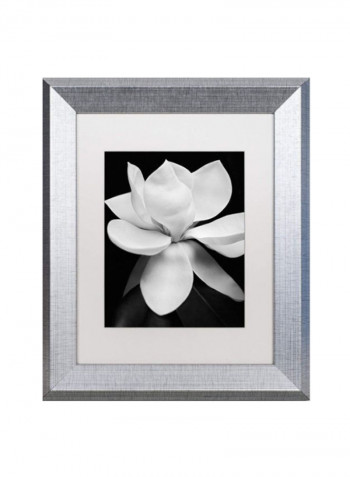 Magnolia Wall Art Black/White 11 x 14inch