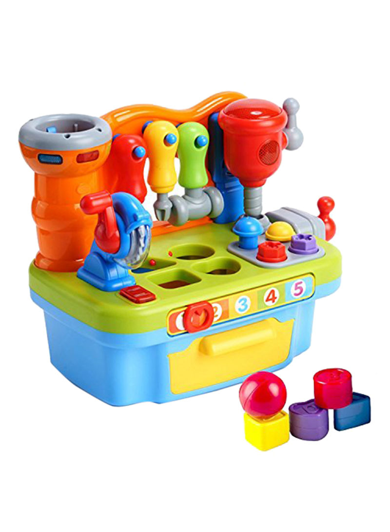 Multifunctional Musical Learning Tool Workbench Toy Set