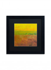 Way Series Soil Black Matte Artwork Wall Art Multicolour 16 x 16inch