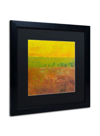 Way Series Soil Black Matte Artwork Wall Art Multicolour 16 x 16inch